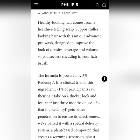 Philip B Scalp Booster NIB - Picture 2 of 4